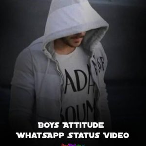 Boys Attitude WhatsApp Status Video