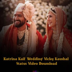 Katrina Kaif and Vicky Kaushal's wedding status video